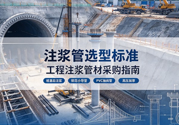 坪山注浆管选型标准